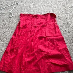 Elegant Red Women's Skirt